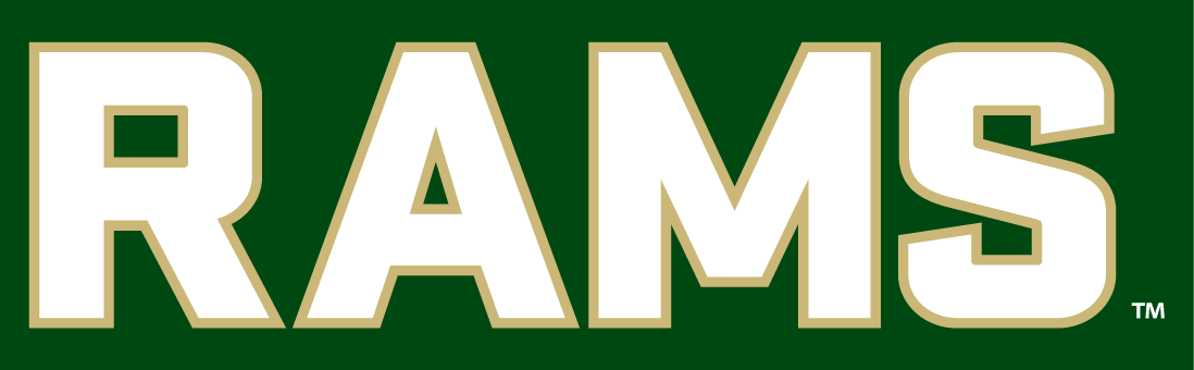 Colorado State Rams 2015-Pres Wordmark Logo v9 diy DTF decal sticker